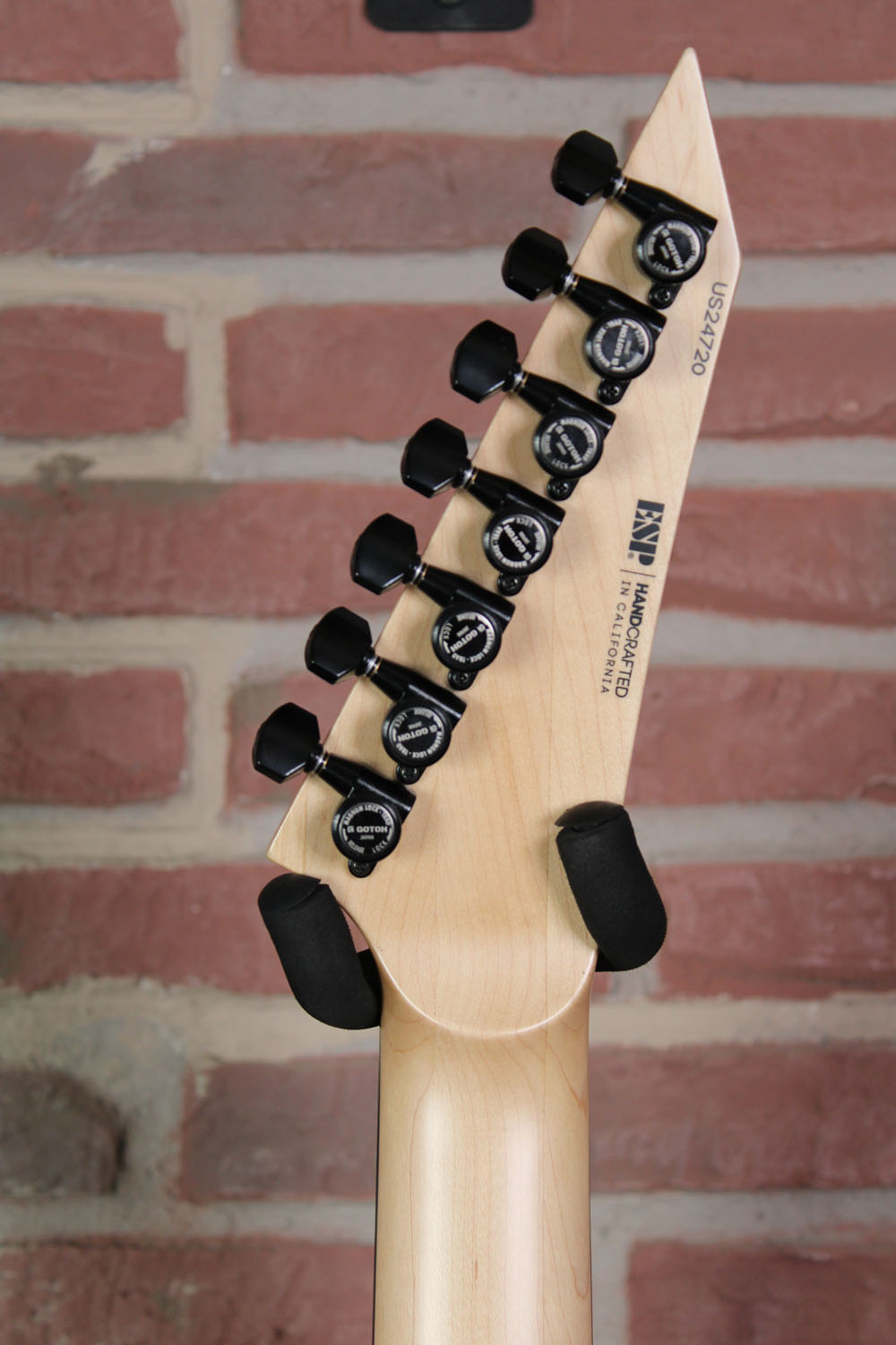 USA M-7 Baritone See  Thru Black Sunburst EMG